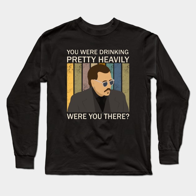 Were you there? - Johnny Depp Long Sleeve T-Shirt by valentinahramov